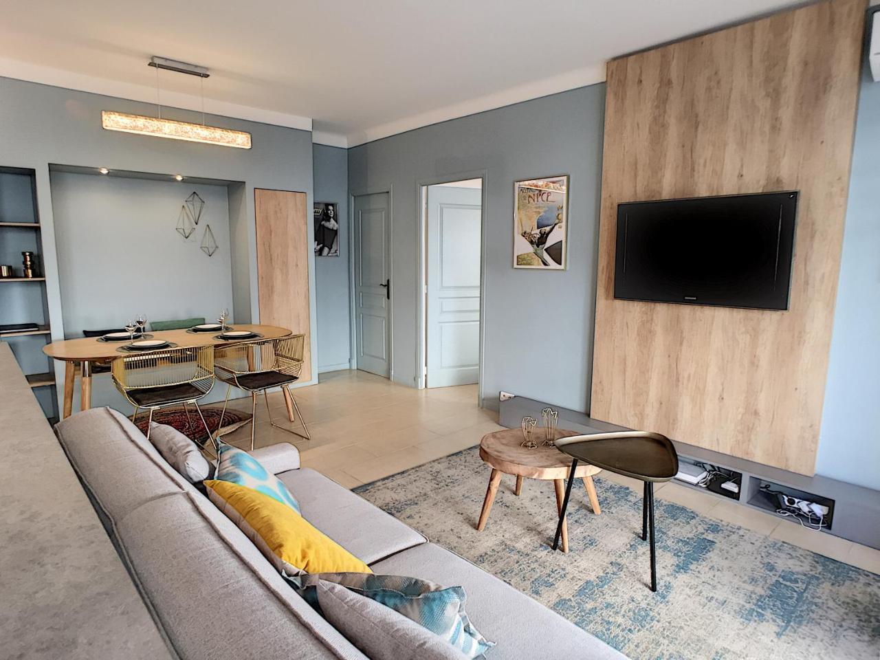 Nestor&Jeeves - Galet Terrasse - Central - Very Close Sea นีซ ภายนอก รูปภาพ